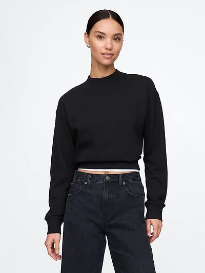 Heavyweight French Terry Crop Sweatshirt