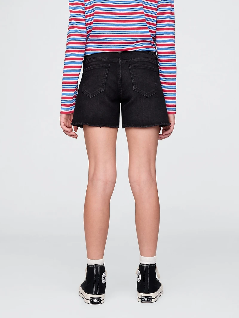 Kids Midi Denim Shorts
