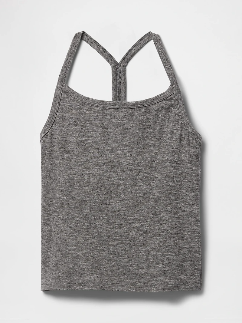 GapFit Smooth Jersey Racerback Tank Top
