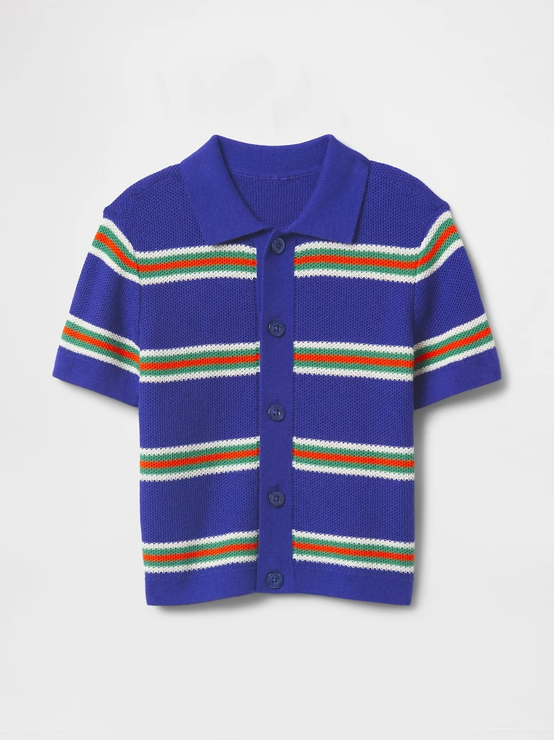 Baby & Toddler Crochet Cabana Shirt