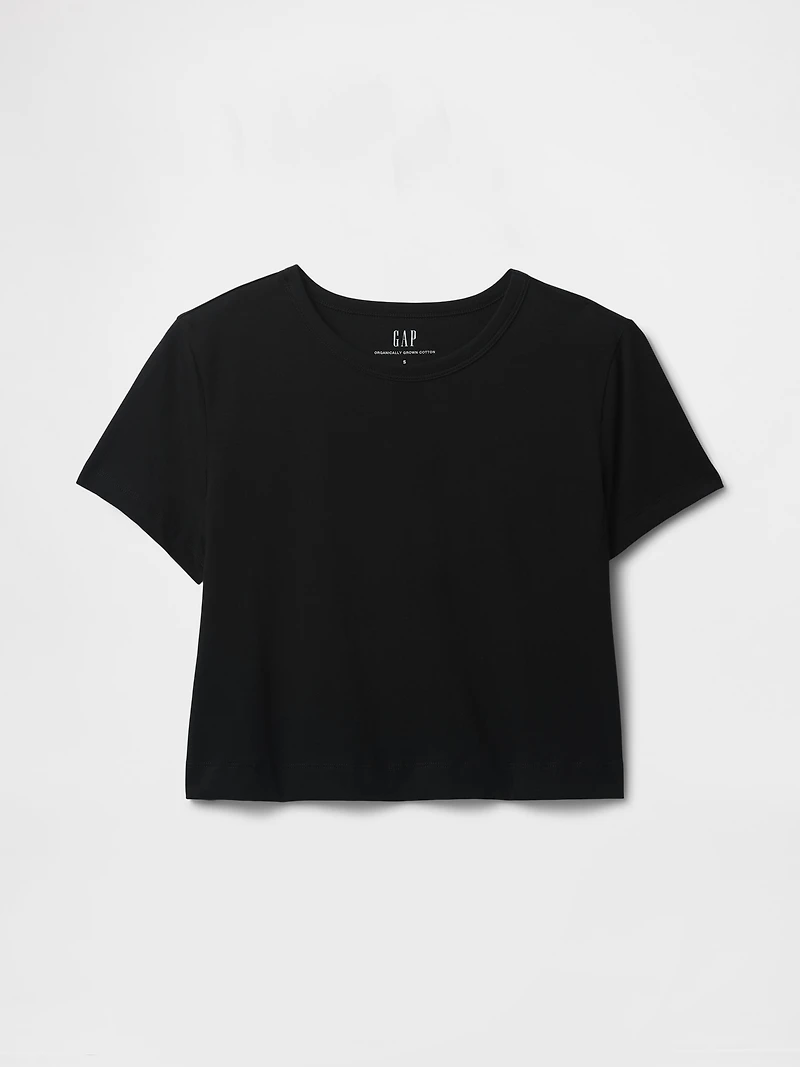 Organic Cotton VintageSoft Crop T-Shirt