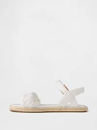 Kids Braided Espadrille Sandals