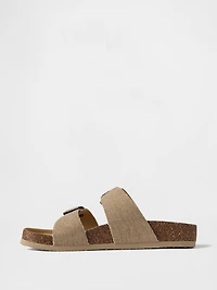Kids Buckle Cork Sandals