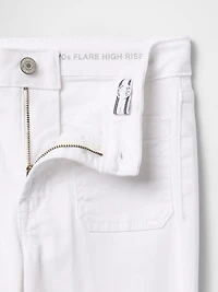 Kids High Rise '70s Flare Jeans