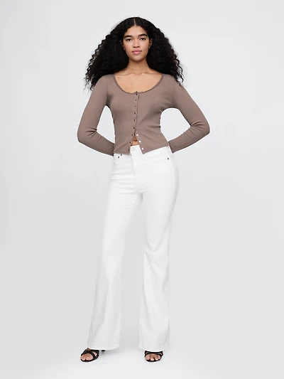 High Rise '70s Flare Jeans