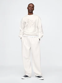 Pantalon ultra-ballon en coton ouaté Gap × pour Adulte