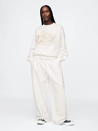 Pantalon ultra-ballon en coton ouaté Gap × pour Adulte