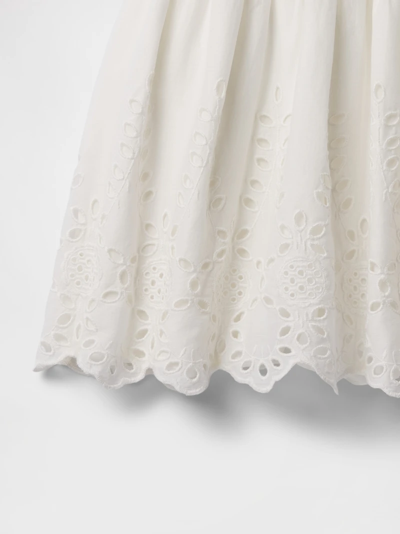 Smocked Mini Skirt