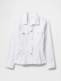 Cinched Denim Jacket