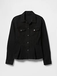 Peplum Denim Jacket