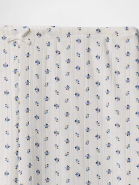 Pointelle Crop PJ Pants