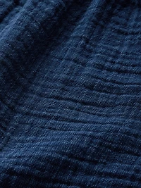 Kids Crinkle Gauze Denim Easy Shorts