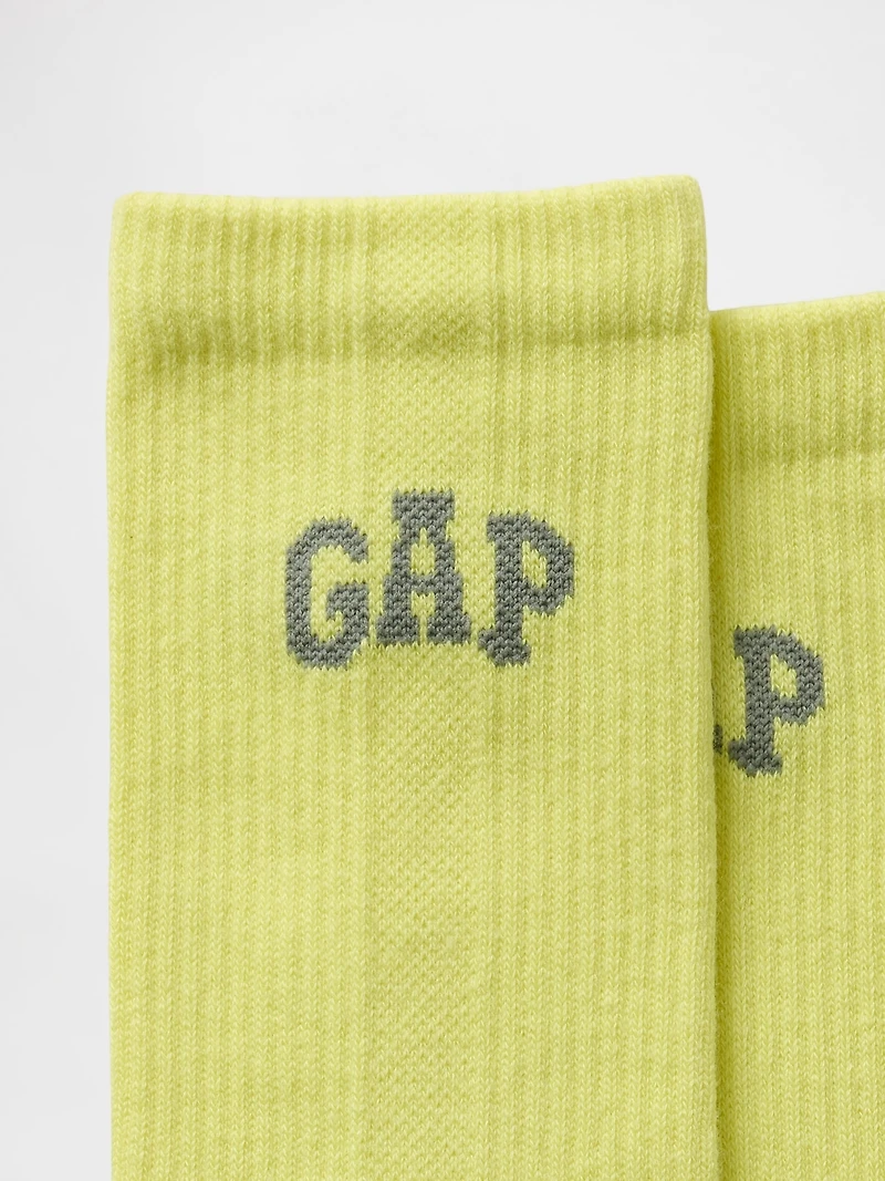 Logo Athletic Crew Socks