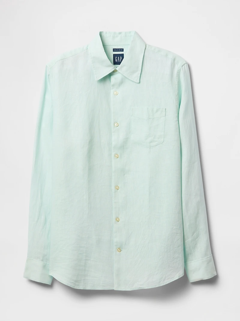 100% Linen Classic Shirt