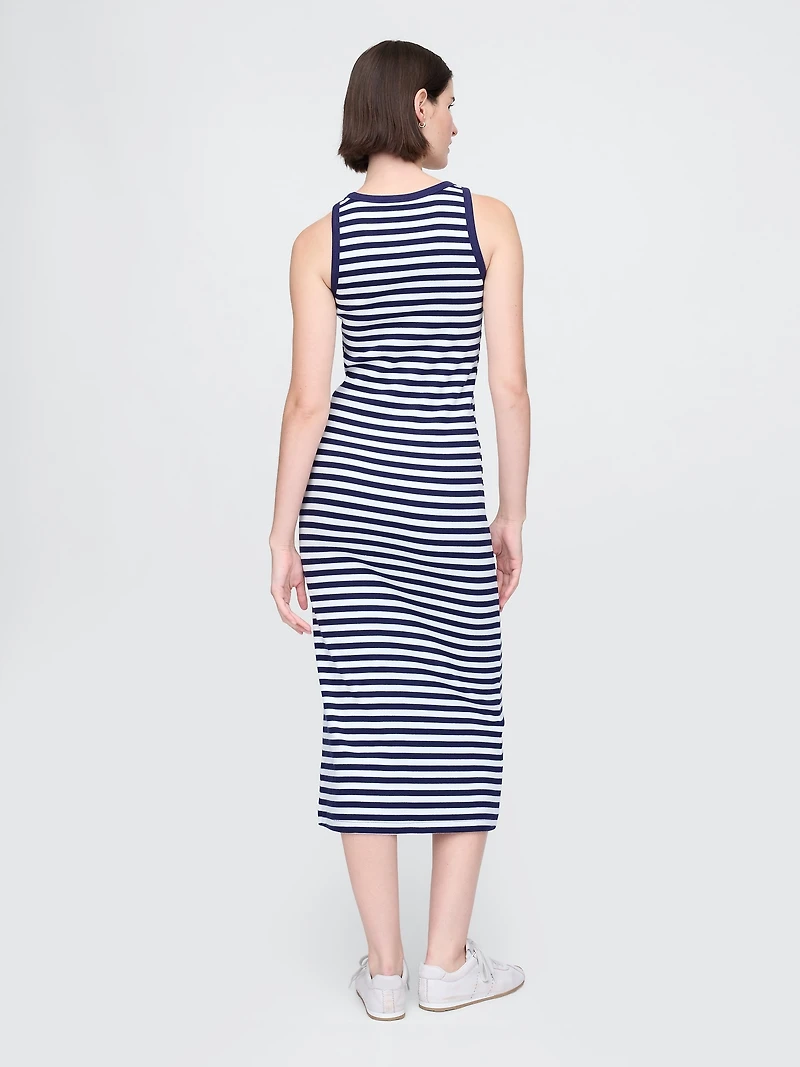 Rib Midi Tank Dress
