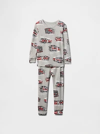 Pyjama en coton biologique brossé pour Bébé et Tout-petit