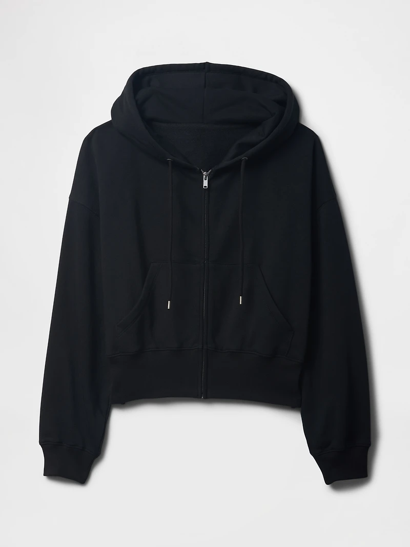 VintageSoft Full-Zip Wedge Hoodie