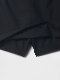 Linen-Blend Mini Skort
