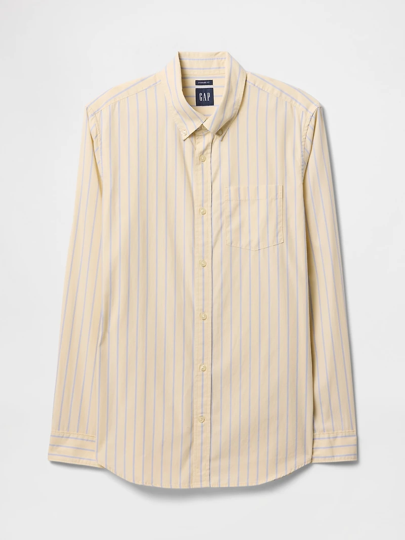 Organic Cotton Poplin Classic Shirt