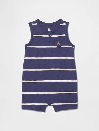 Baby Organic Cotton Shorty One-Piece