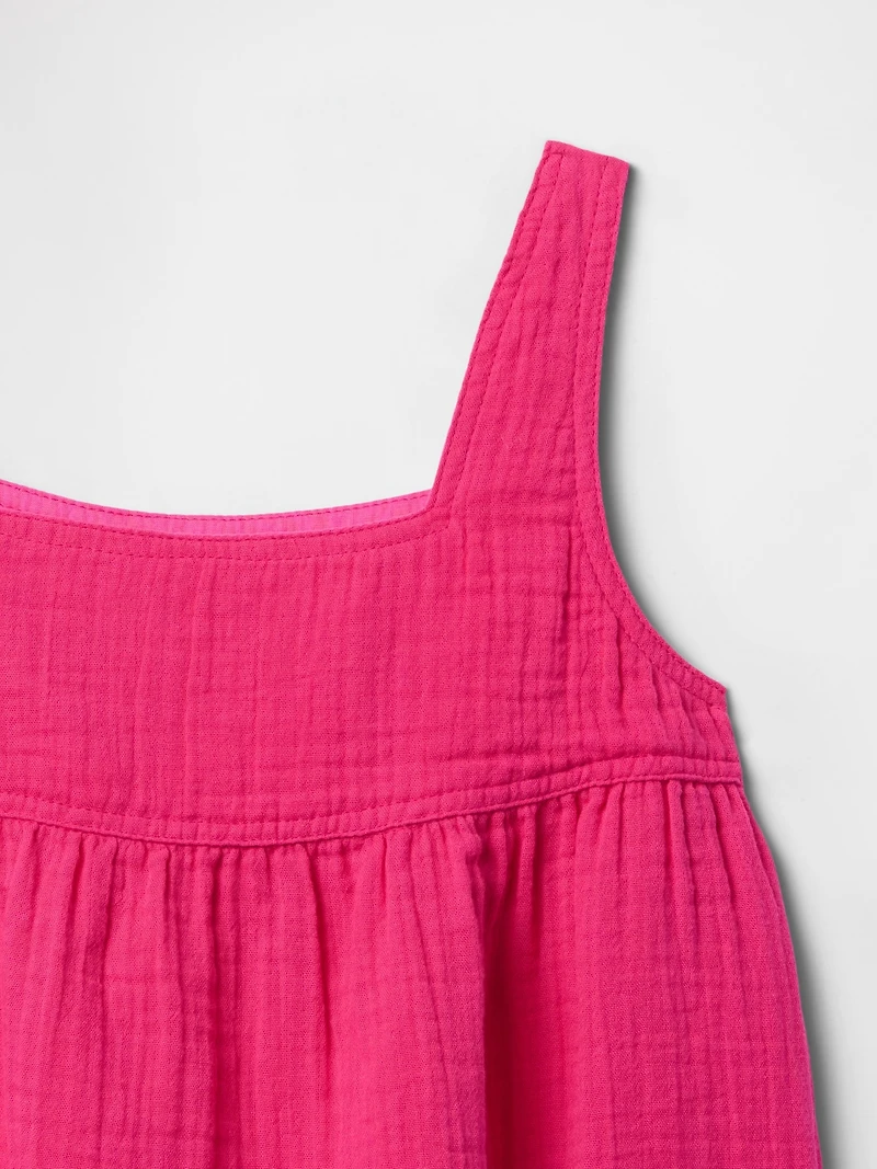 Kids Crinkle Gauze Swing Top