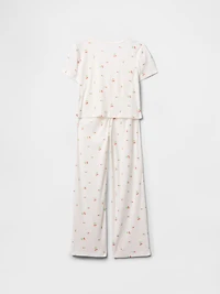 Kids Recycled Pointelle PJ Set