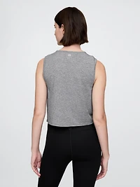 GapFit Breathe Crop Muscle Tank Top