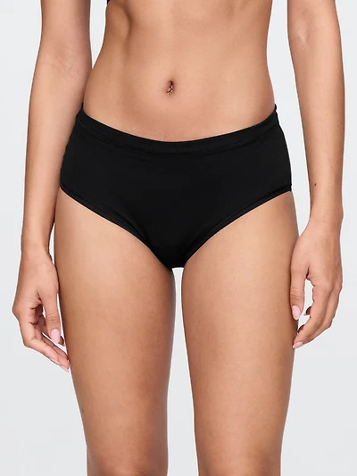 Organic Stretch Cotton High Rise Bikini