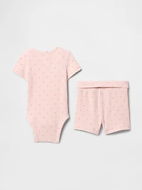 Baby Grow-With-Me TinyRib Outfit Set