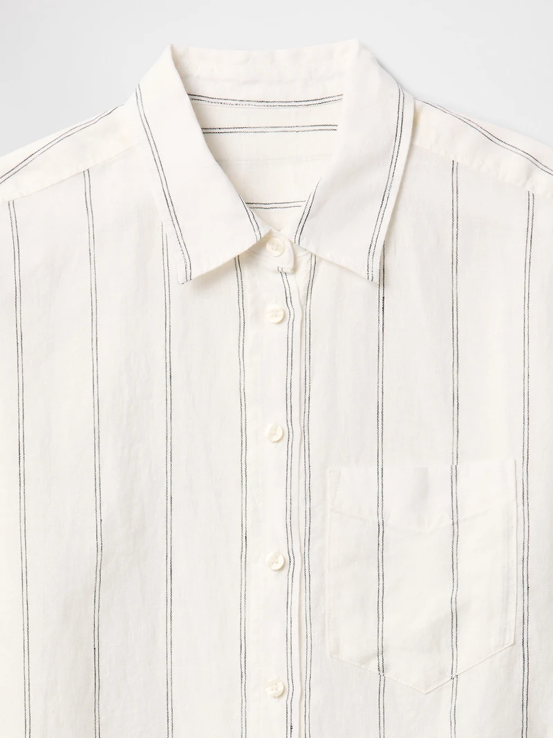 100% Linen Oversized Shirt