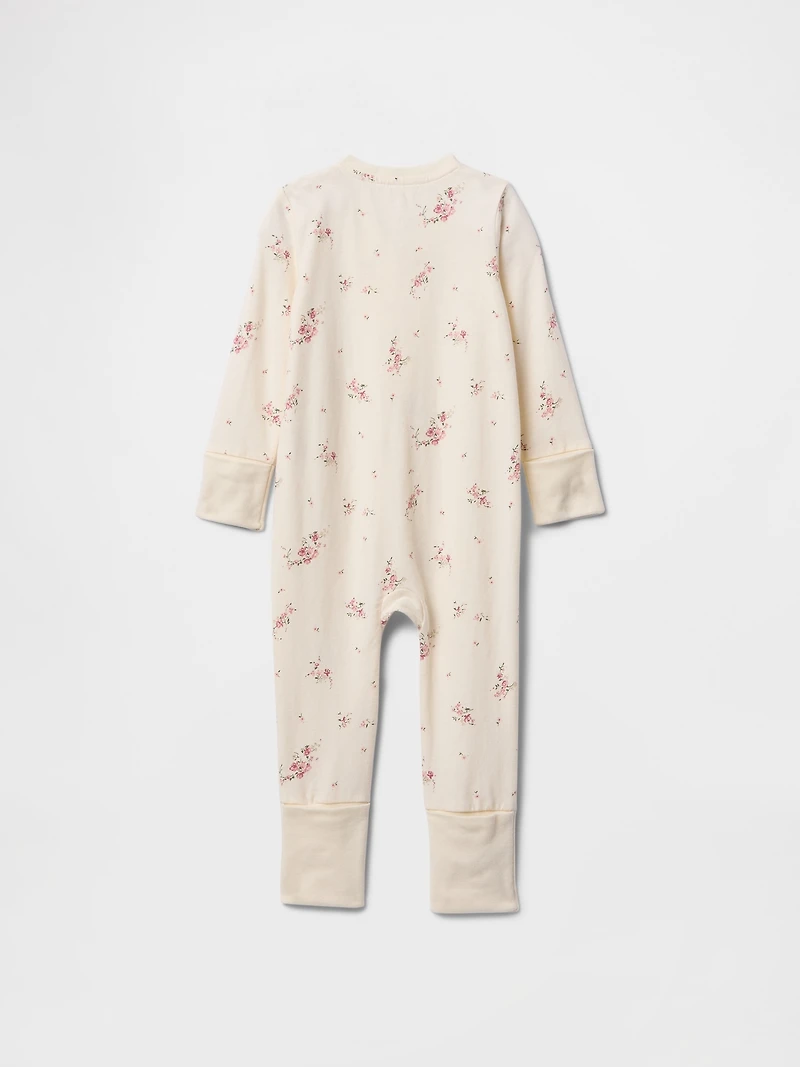 Baby Organic Cotton Convertible One-Piece