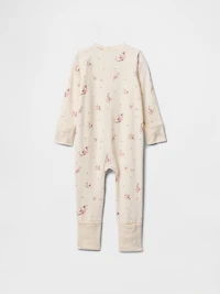 Baby Organic Cotton Convertible One-Piece
