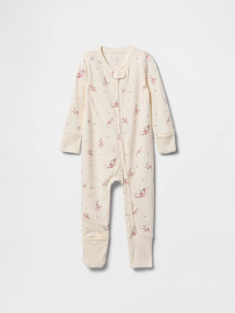 Baby Organic Cotton Convertible One-Piece