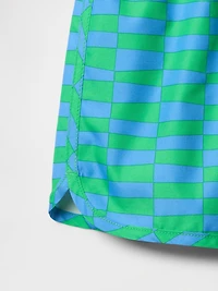 Baby & Toddler Recycled Dolphin Hem Swim Trunks