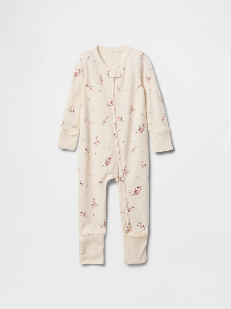 Baby Organic Cotton Convertible One-Piece