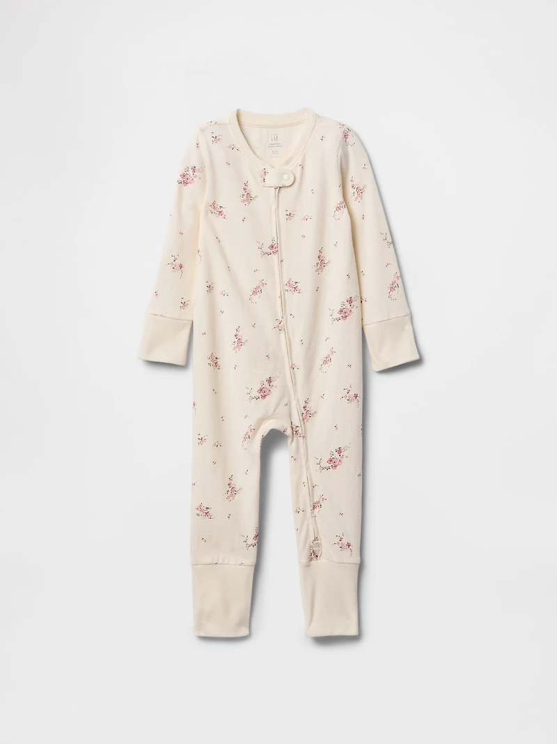 Baby Organic Cotton Convertible One-Piece