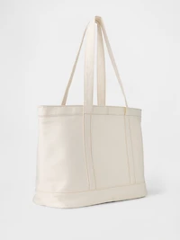 Denim Logo Tote Bag