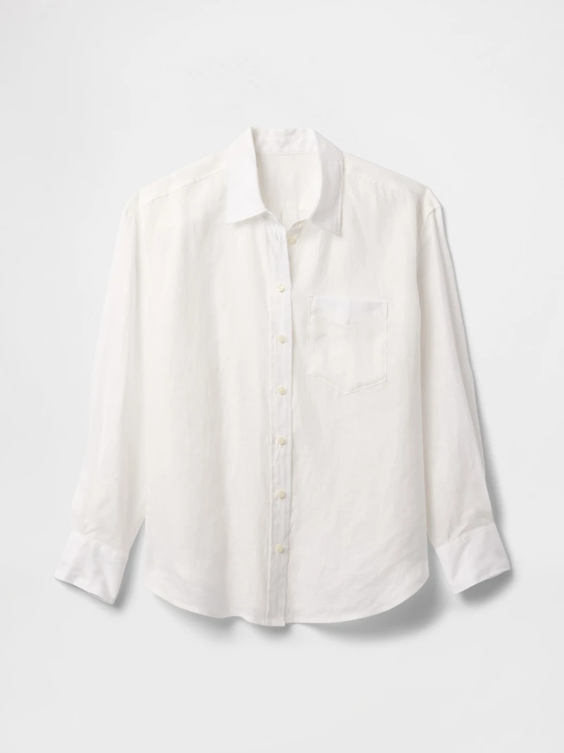 100% Linen Oversized Shirt