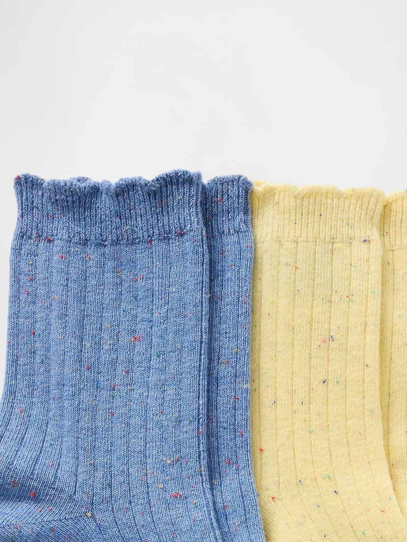 Confetti Half Crew Socks