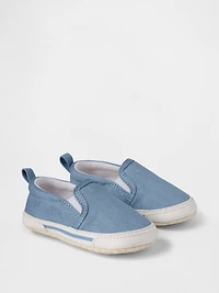 Baby Denim Slip-On Shoes