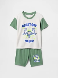 Baby & Toddler Pixar Recycled PJ Short Set