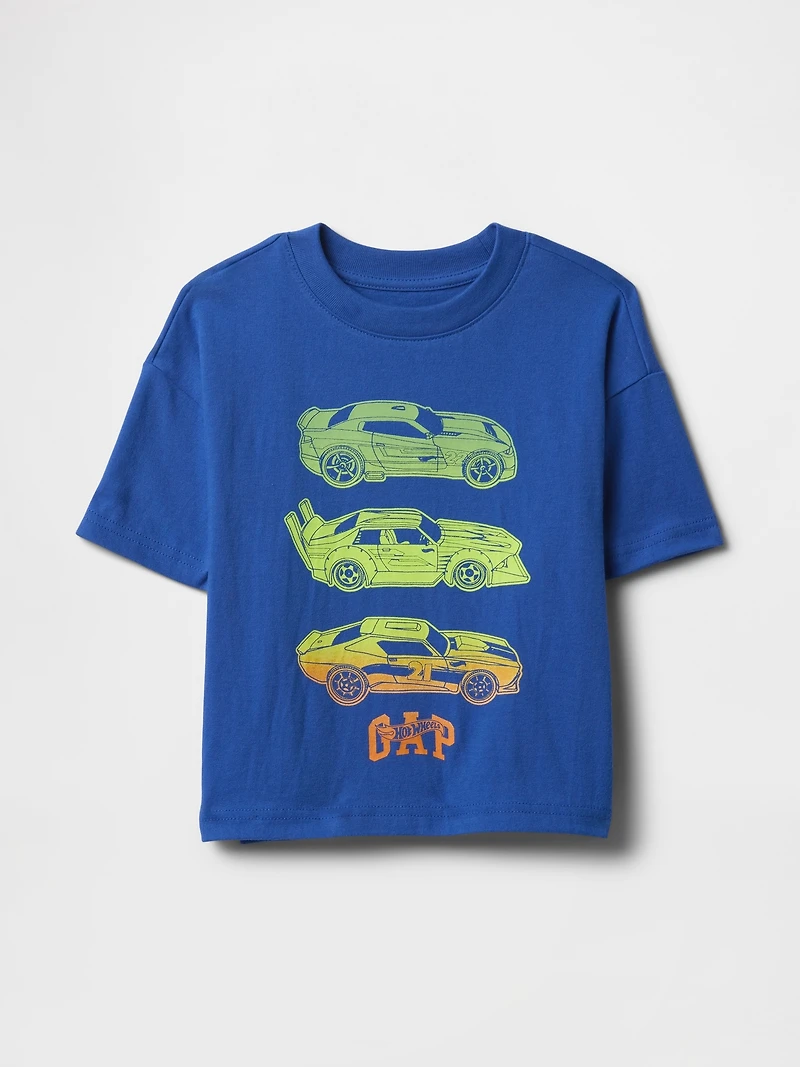Baby & Toddler Oversized Hot Wheels Graphic T-Shirt