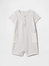 Baby Supima® Pocket Shorty One-Piece