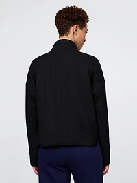 GapFit Quilted Jacquard Jacket