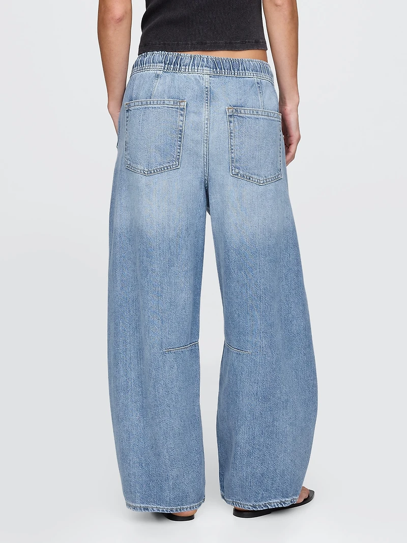 Mid Rise UltraSoft Easy Horseshoe Jeans
