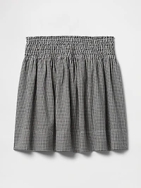 Smocked Mini Skirt
