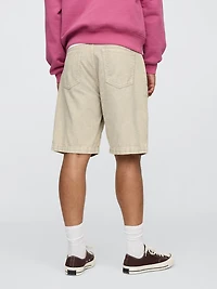 Washed Corduroy Shorts