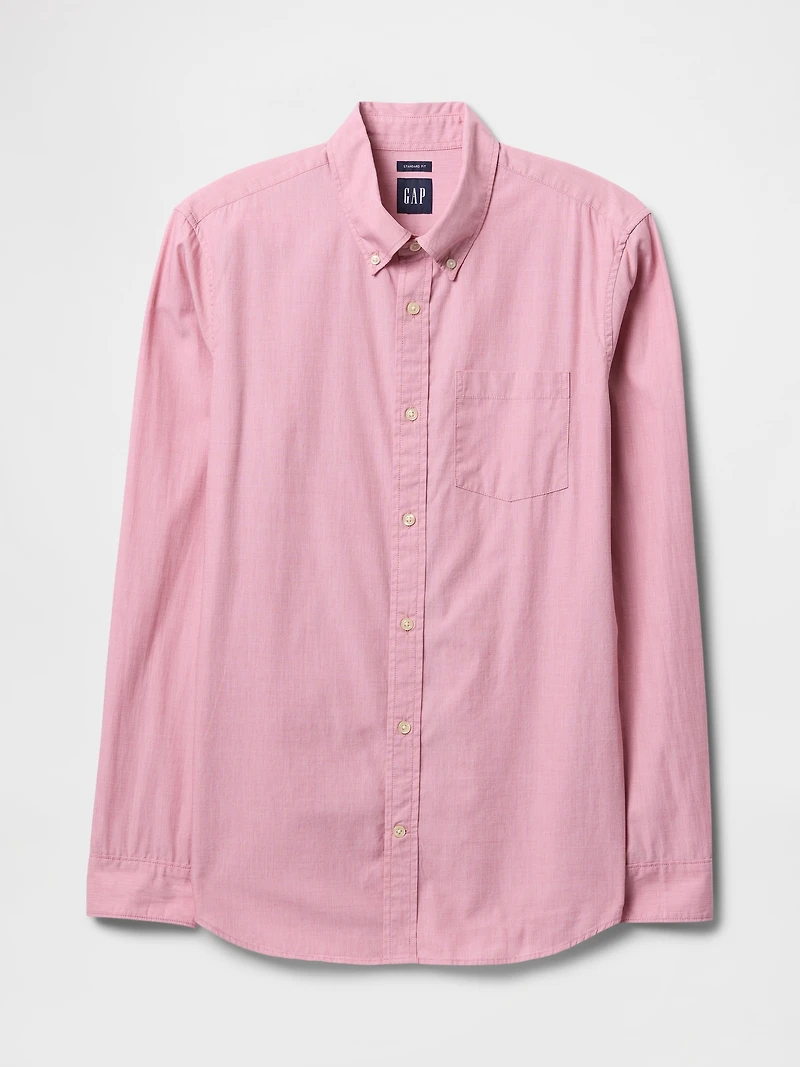 Organic Cotton Poplin Classic Shirt