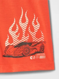 Kids Hot Wheels Recycled PJ Shorts
