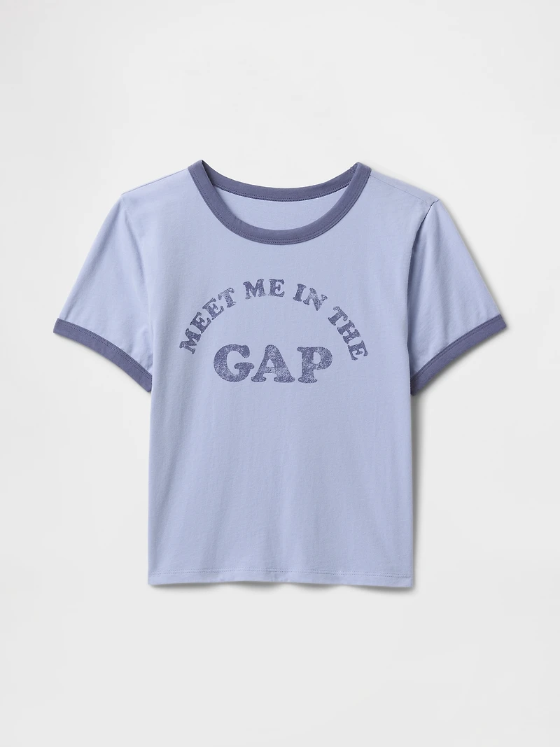 Cotton Jersey Logo Baby T-Shirt